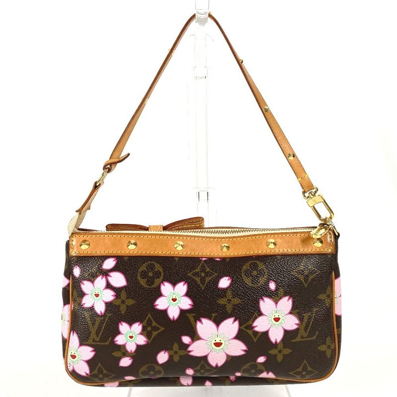 Louis Vuitton Handbag Pochette Accessory M92006 Monogram Canvas Brown