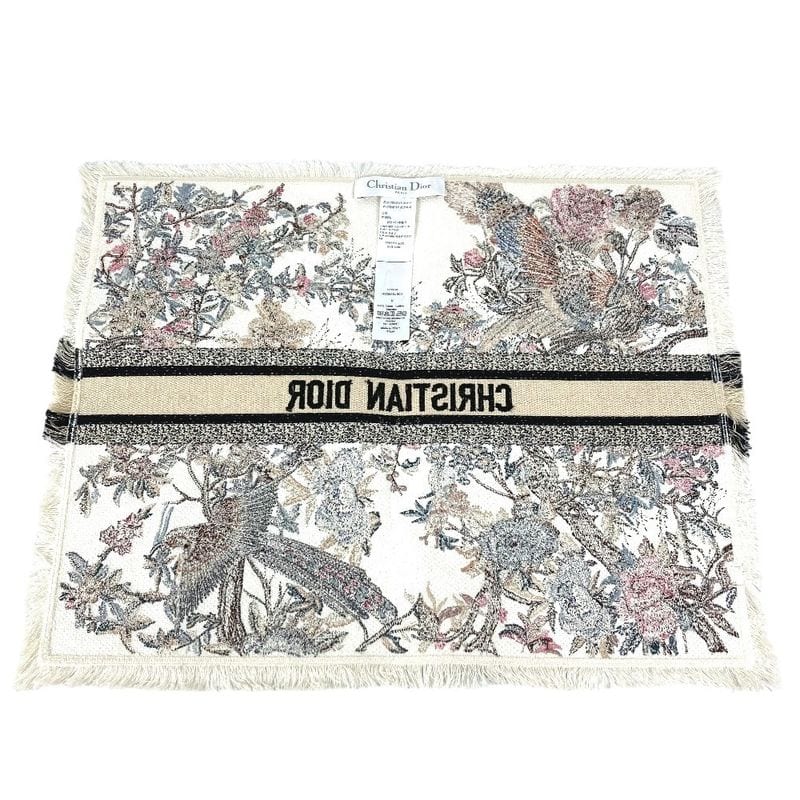 DIOR Placemat Tablecloth Hyo03sjb0u Cotton White