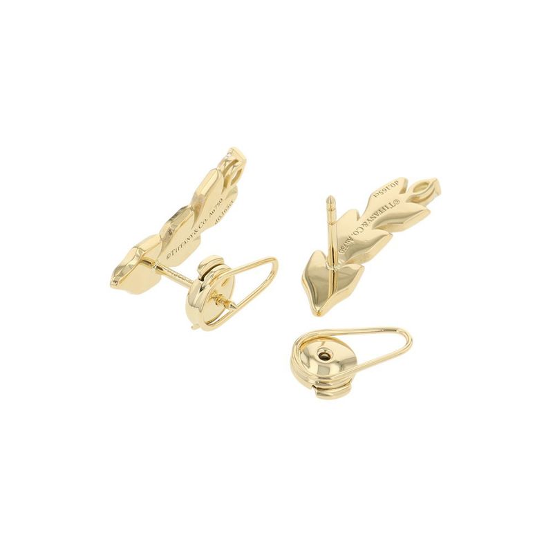 Tiffany & Co. Earrings Victoria Vine Clima Diamond Total 18K