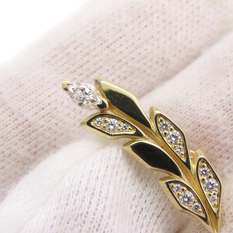 Tiffany & Co. Earrings Victoria Vine Clima Diamond Total 18K