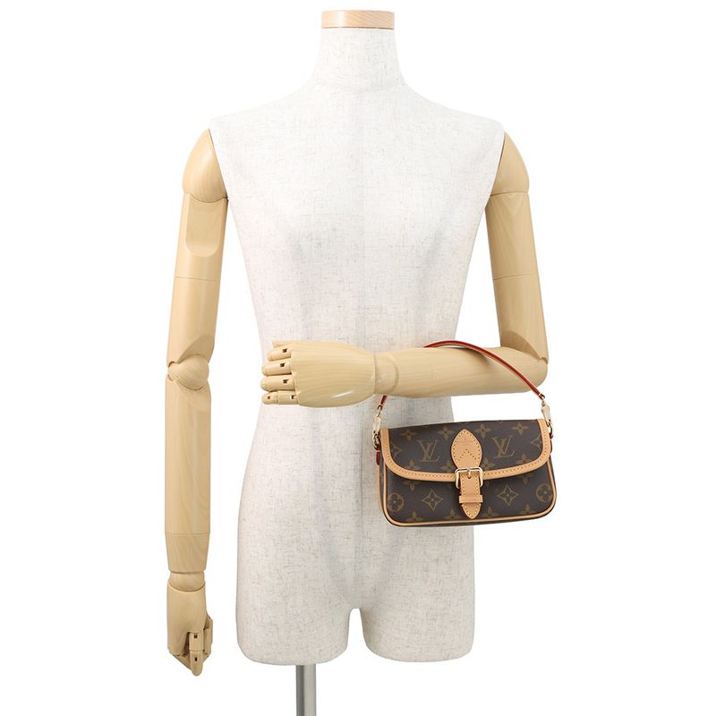 Louis Vuitton Handbag Monogram Nano Diane Bag 2-Way