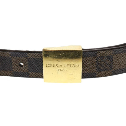 Louis Vuitton Damier Sainteur Carre Belt Brown Gold M6802