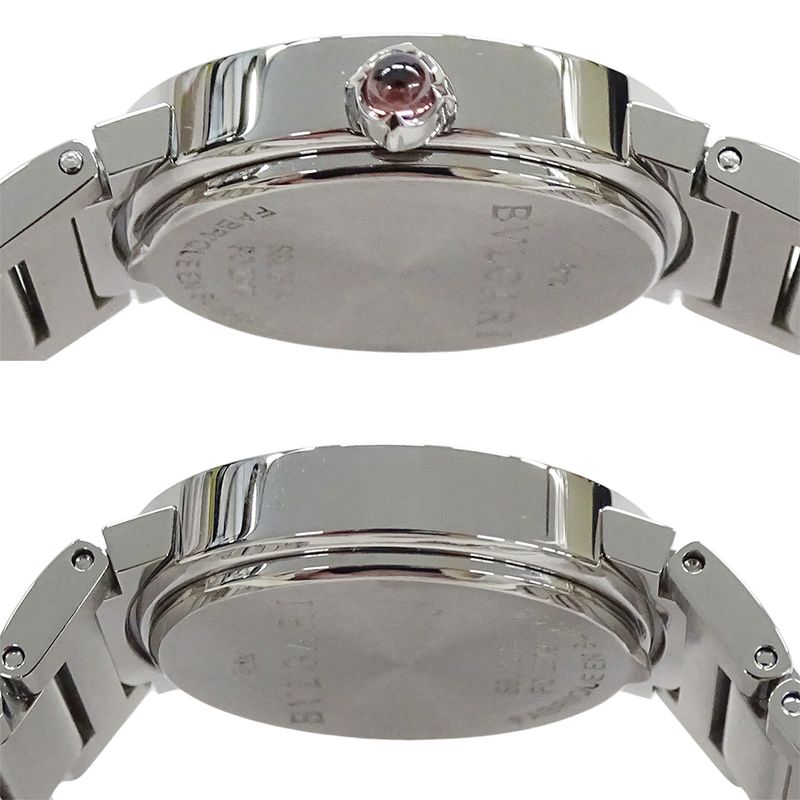 BVLGARI BVLGARI Watch Ladies Brand BVLGARI 12P Diamond Quartz QZ Stainless