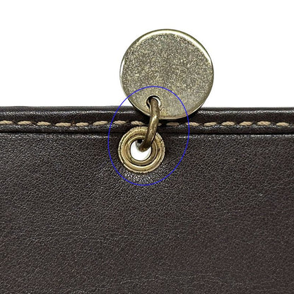 GUCCI Wallet Women's Brand Gucciori GG Canvas Long Wallet Brown 226154 Dog