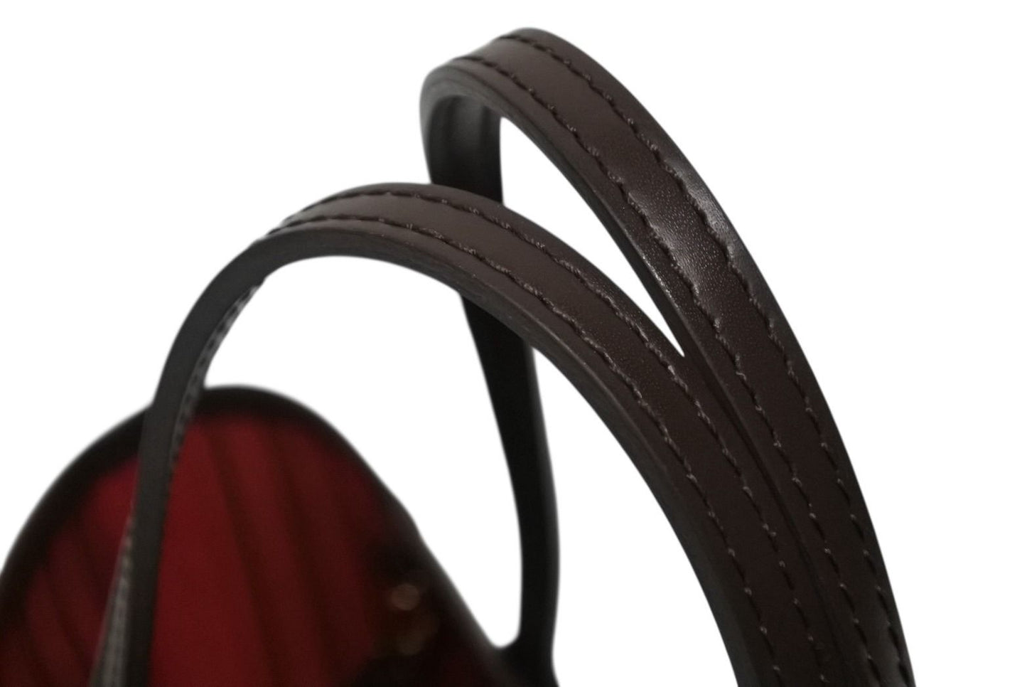 Louis Vuitton Handbag Neverfull PM Damier Ebene Canvas Brown — view 5