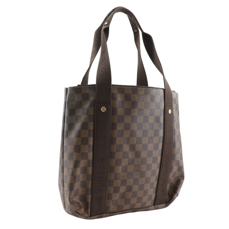 Louis Vuitton Cabas Boble N52006 Damier Canvas Brown Ca2048 Unisex Tote Bag