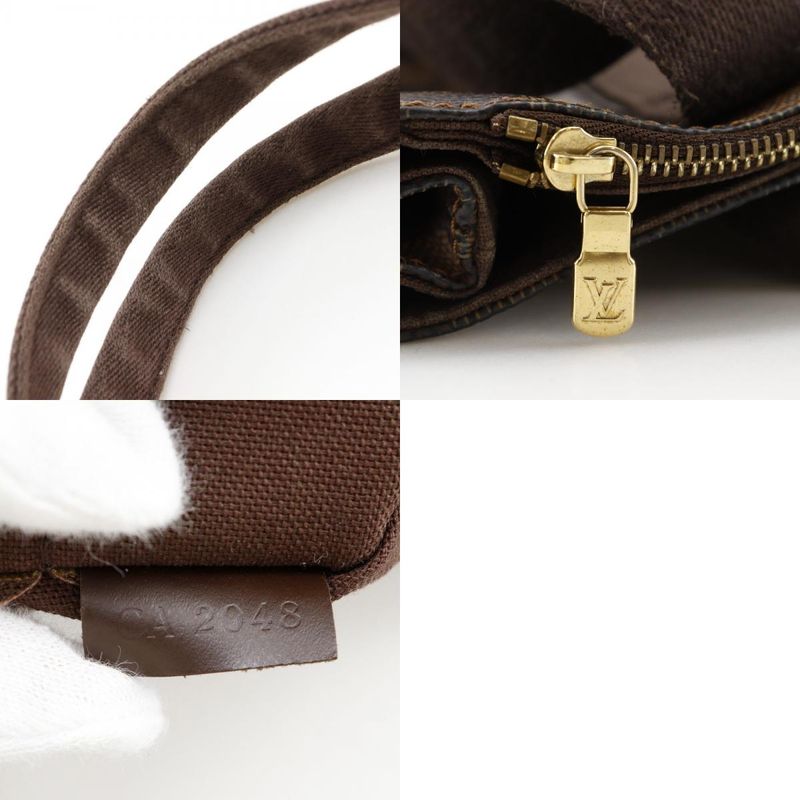 Louis Vuitton Cabas Boble N52006 Damier Canvas Brown Ca2048 Unisex Tote Bag