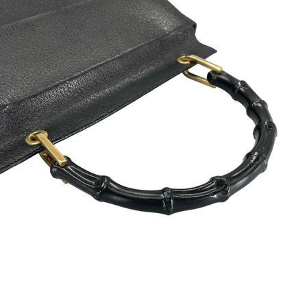 Gucci Handbag Leather Black — view 5