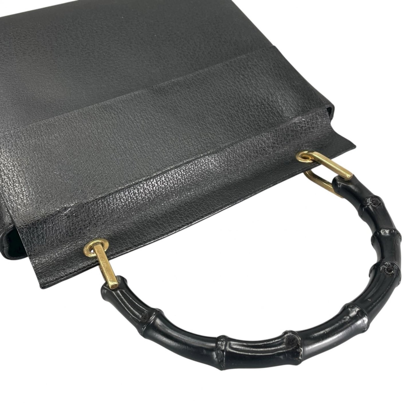Gucci Handbag Leather Black — view 4