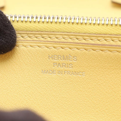 HERMES Shoulder Bag Mini Convoy Le Limoncello Leather Mini Convoy Le Limoncello