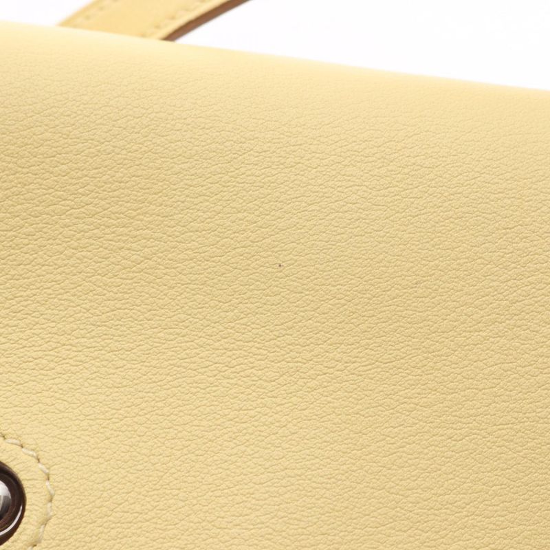 HERMES Shoulder Bag Mini Convoy Le Limoncello Leather Mini Convoy Le Limoncello