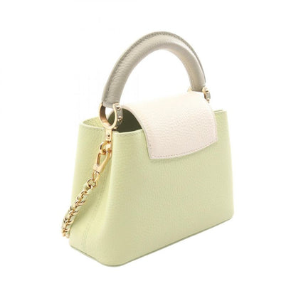 Louis Vuitton Handbag Capucines MINI M22916 Green Leather Capucines MINI