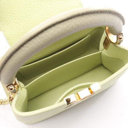 Louis Vuitton Handbag Capucines MINI M22916 Green Leather Capucines MINI