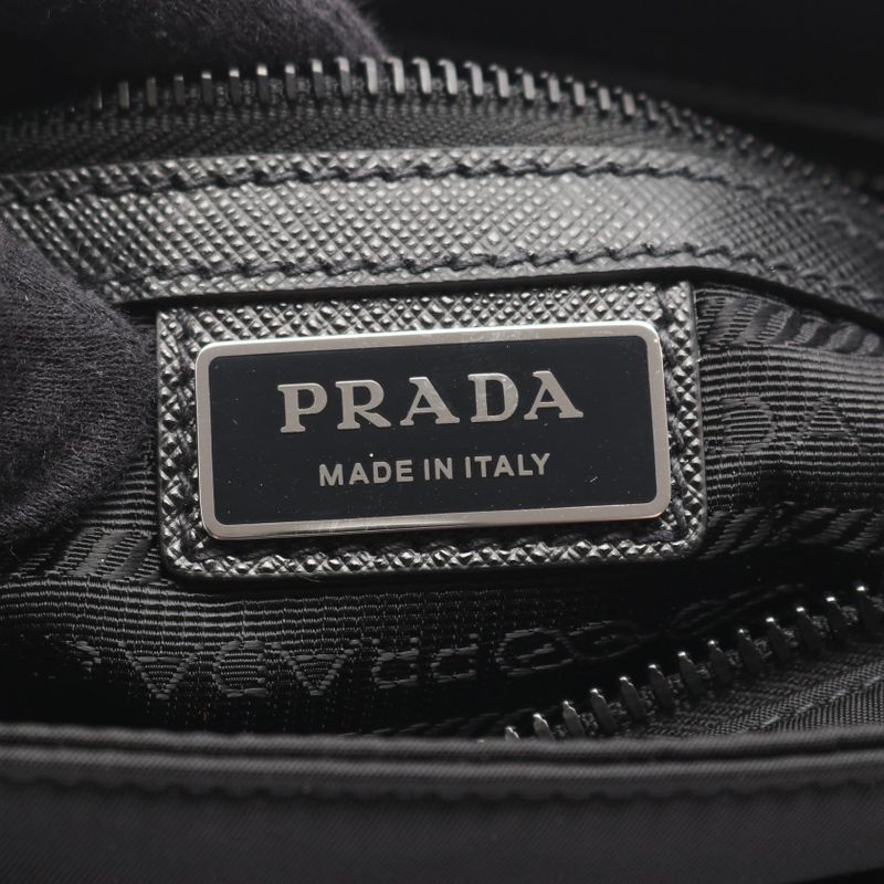 PRADA Shoulder Bag Re-nylon Tessuto+saffiano 2vh1192dmhf0002 Black Nylon