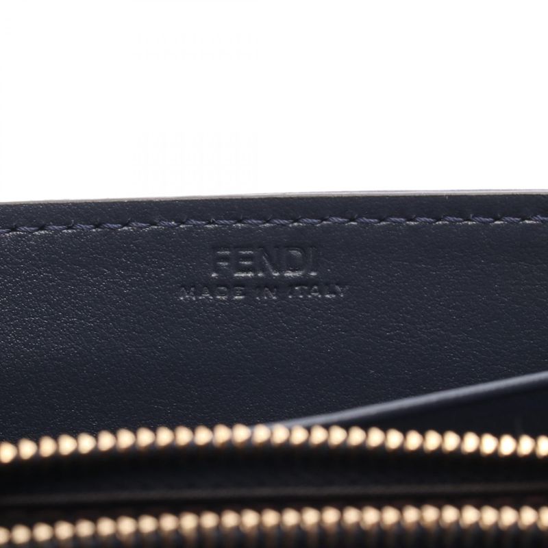 FENDI Shoulder Bag Baguette Wallet On Chain FF Jacquard 8m0365aut4f1uj5