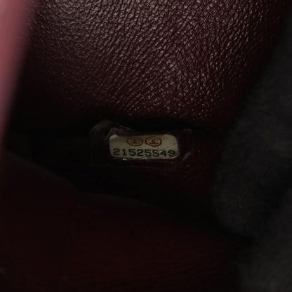 CHANEL Handbag Matelasse Coco Handle Black Caviar Skin (grained Cuff) Exotic
