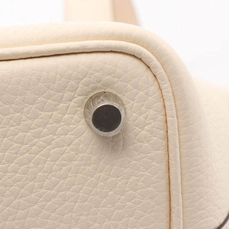 HERMES Handbag Picotin Lock PM Nata Leather Picotin Lock PM Nata Ladies Unused