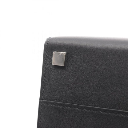 HERMES Shoulder Bag Bookle Serie Black Leather Cuff (cowhide) Bookle Serie