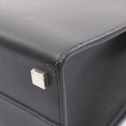HERMES Shoulder Bag Bookle Serie Black Leather Cuff (cowhide) Bookle Serie