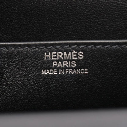 HERMES Shoulder Bag Bookle Serie Black Leather Cuff (cowhide) Bookle Serie