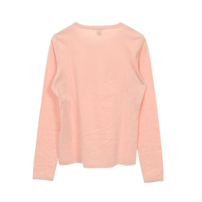 Louis Vuitton Long Sleeve T-shirt RW06 2wvvtsoscie Pink Cotton Tops Women's