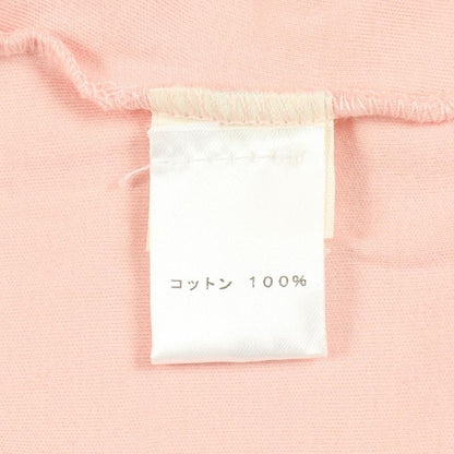 Louis Vuitton Long Sleeve T-shirt RW06 2wvvtsoscie Pink Cotton Tops Women's
