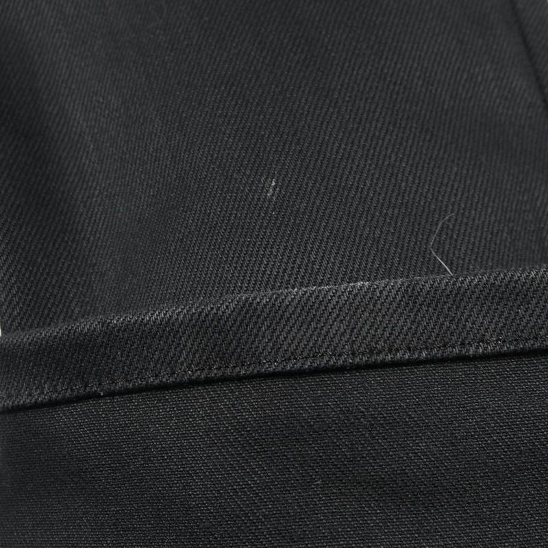 PRADA Denim Pants BK Cotton Black Denim Ladies Used A