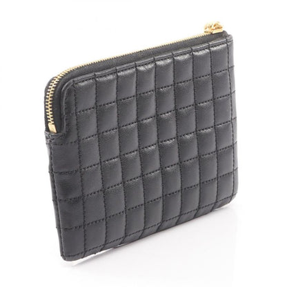 CELINE Coin Case Coin&card Pouch Ccharm 10b823bfl.38no Black Leather Ccharm