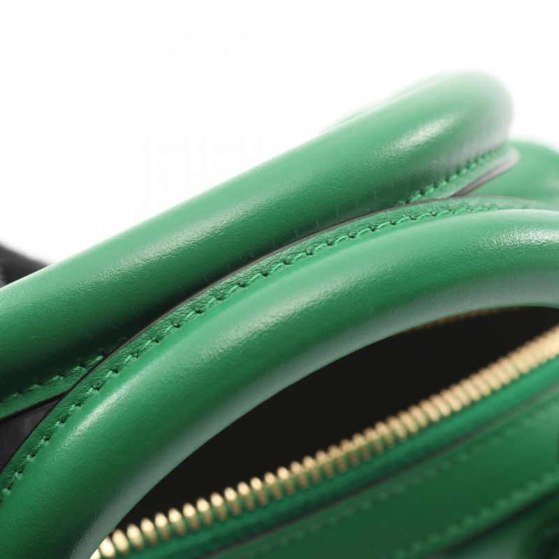 GUCCI Handbag Ggmatelasse 702251 Green Leather Ggmatelasse 2way Handbag Ladies