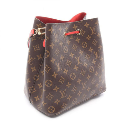 Louis Vuitton Shoulder Bag Neonoe M44021 Coquelico PVC Coating Canvas Leather