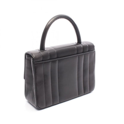 CHANEL Handbag Mademoiselle Black Lambskin (sheep Leather) Mademoiselle Handbag