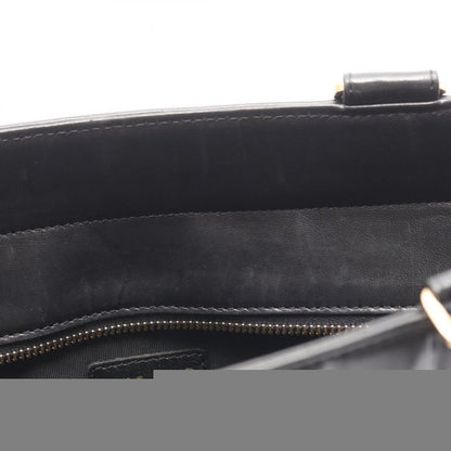 CHANEL Tote Bag Chocolate Bar Black Lambskin (sheep Leather) Choco Bar Tote Bag