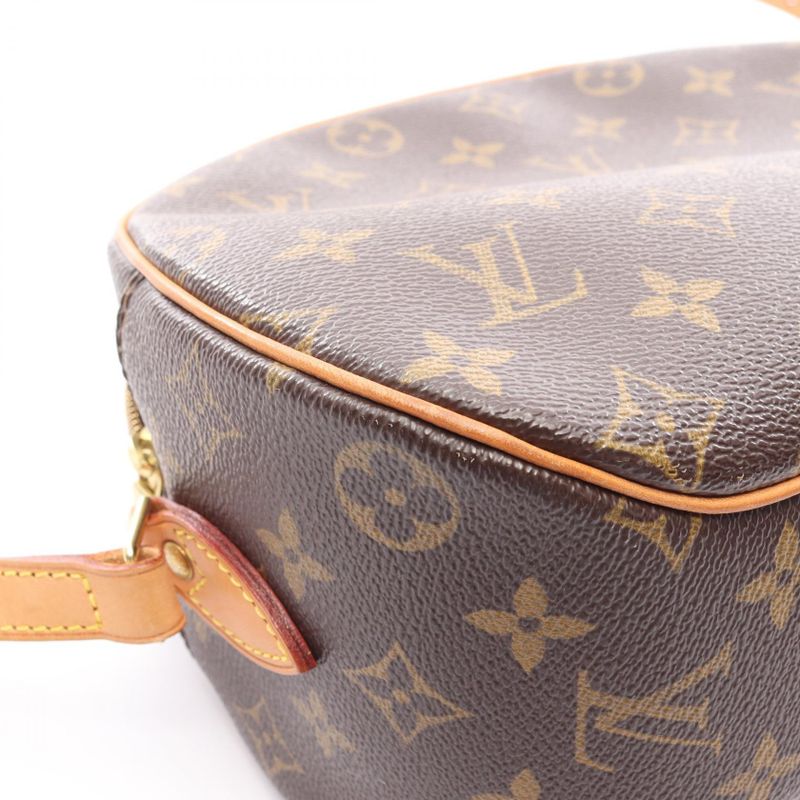 Louis Vuitton Shoulder Bag Blois M51221 PVC Coating Canvas Leather Blois Ladies