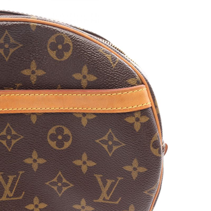 Louis Vuitton Shoulder Bag Blois M51221 PVC Coating Canvas Leather Blois Ladies