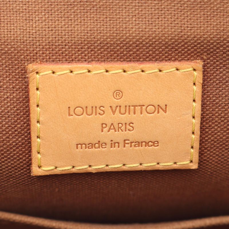 Louis Vuitton Tote Bag Popinque Louau M40007 PVC Coating Canvas Leather