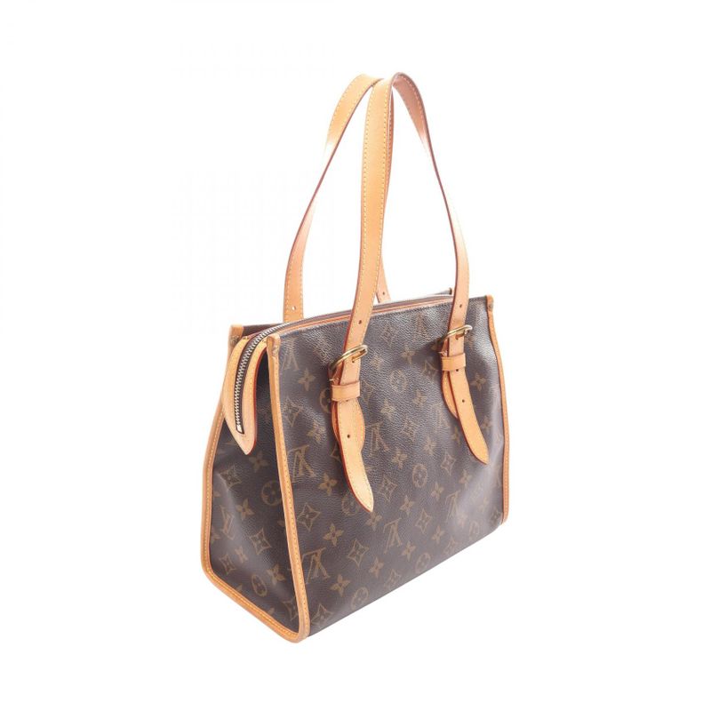 Louis Vuitton Tote Bag Popinque Louau M40007 PVC Coating Canvas Leather