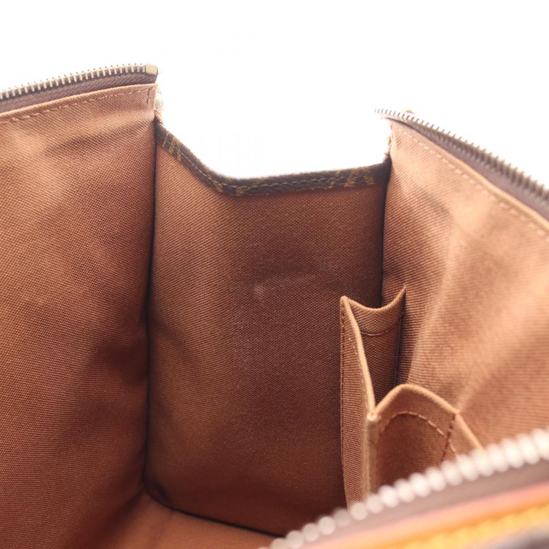 Louis Vuitton Tote Bag Popinque Louau M40007 PVC Coating Canvas Leather