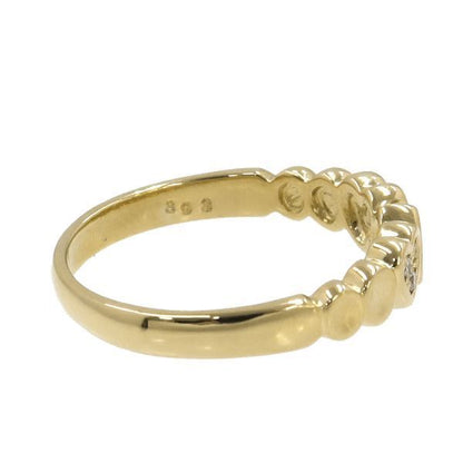 Christian DIOR Diamond Ring Heart 11