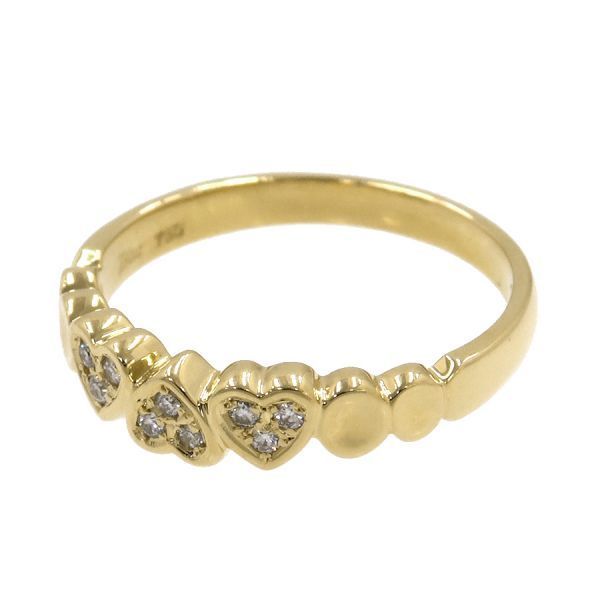 Christian DIOR Diamond Ring Heart 11