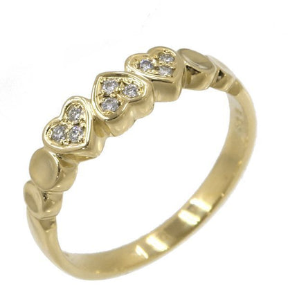 Christian DIOR Diamond Ring Heart 11