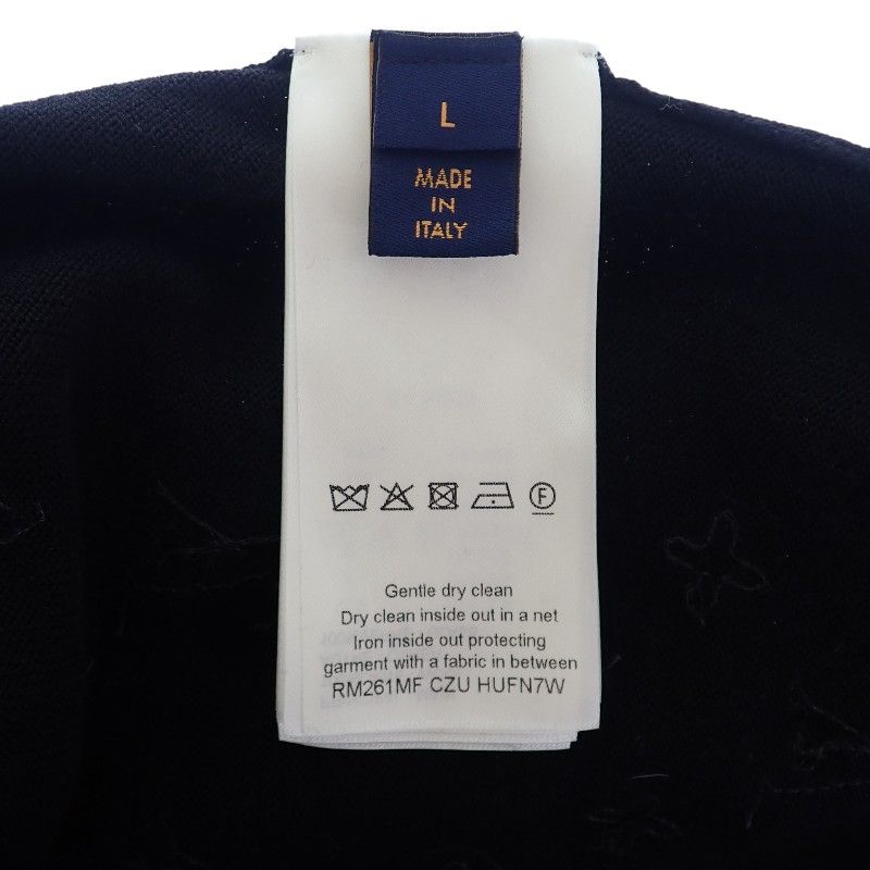 Louis Vuitton Embellished Evening Crew Neck L Size 1aiho9 Long Sleeve Knit
