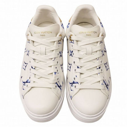 25ss Louis Vuitton Time Out Sneakers - Monogram Shoes Notical 1ahooc Blue