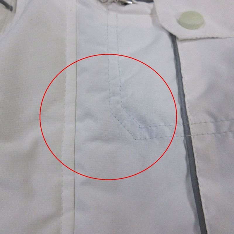 Christian DIOR Filling Military Jacket Outerwear White Size 10A 140cm (55.12in)
