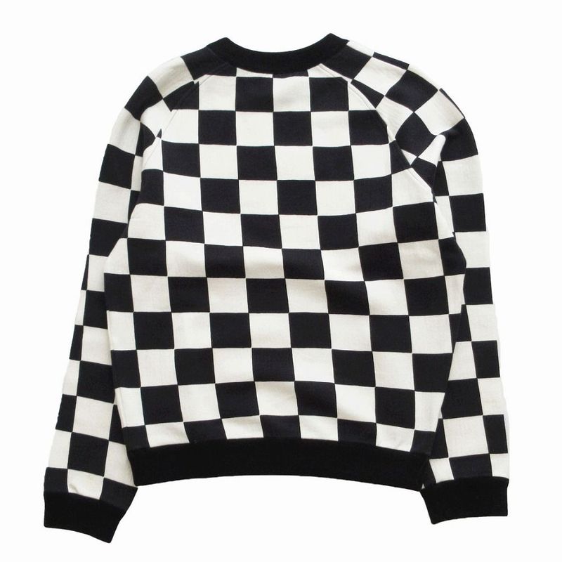 Louis Vuitton 20SS Damier Logo Print Sweatshirt Trainer Long Sleeve Tops XS
