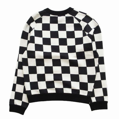 Louis Vuitton 20SS Damier Logo Print Sweatshirt Trainer Long Sleeve Tops XS
