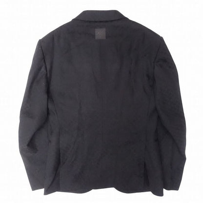 25aw Louis Vuitton Pont Neuf Single Breasted Evening Jacket Monogram 48 Black