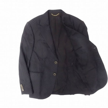25aw Louis Vuitton Pont Neuf Single Breasted Evening Jacket Monogram 48 Black