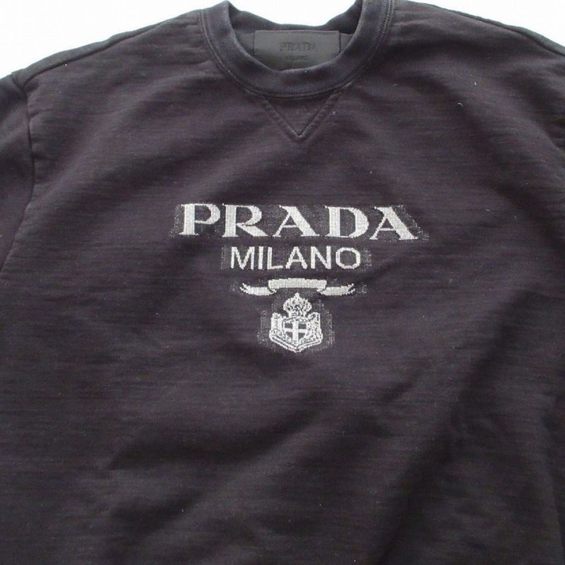 PRADA Jagadrogo Long Sleeve Sweatshirt Trainer Tops Size S Men's Ujl148 S202