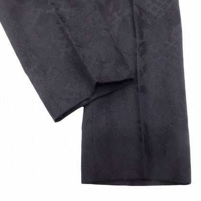 25aw Louis Vuitton Pont Neuf Cigarette Evening Pants Slacks Monogram 46 Black