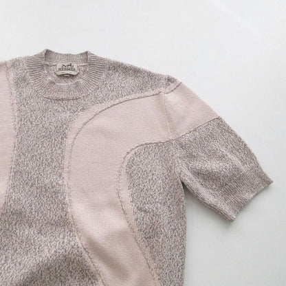 HERMES 25SS MAXI Valentin Valentine Cashmere Mock Neck Knit Cashmere Knit